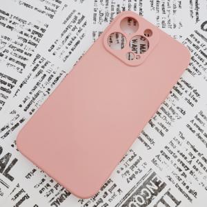 iPhone 13Pro シリコンケース [09] サンドピンク