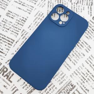 iPhone 13ProMax シリコンケース [07] サファイアブルー