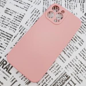 iPhone 13ProMax シリコンケース [09] サンドピンク