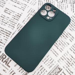 iPhone 13ProMax シリコンケース [10] ダークグリーン