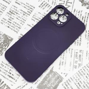 iPhone 13ProMax MagSafeシリコンケース [13] パープル