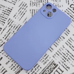 iPhone 14 シリコンケース [08] ラベンダー