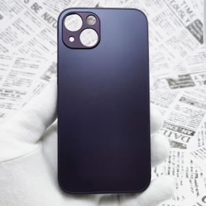 iPhone 14 ガラス背面シリコンケース ...の詳細画像1