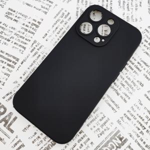 iPhone 14Pro シリコンケース [02] ブラック