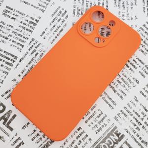 iPhone 14Pro シリコンケース [04] オレンジ