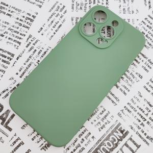 iPhone 14Pro シリコンケース [06] グリーン