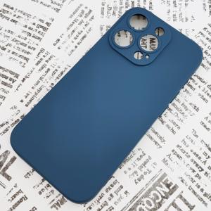 iPhone 14Pro シリコンケース [07] サファイアブルー
