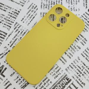 iPhone 14Pro シリコンケース [11] イエロー