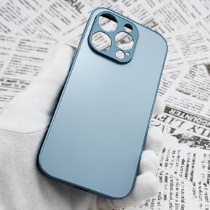 iPhone 14Pro ガラス背面シリコンケ...の詳細画像2