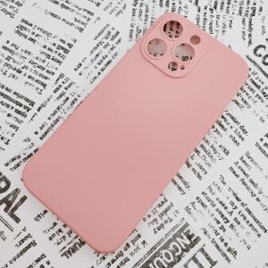 iPhone 14ProMax シリコンケース [09] ピンク