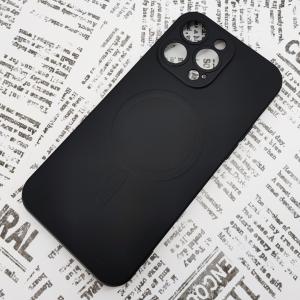 iPhone 14ProMax MagSafeシリコンケース [15] ブラック