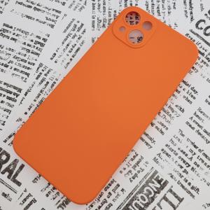 iPhone 14Plus シリコンケース [04] オレンジ
