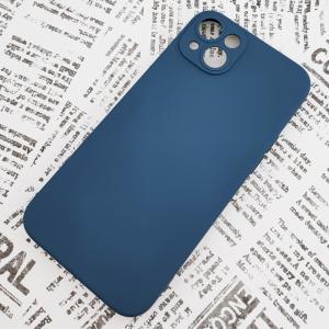 iPhone 14Plus シリコンケース [07] サファイアブルー