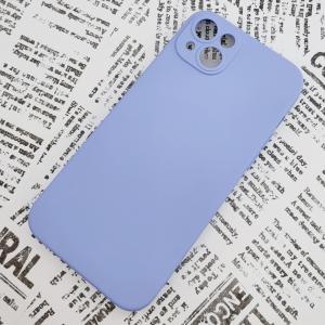 iPhone 14Plus シリコンケース [08] ラベンダー