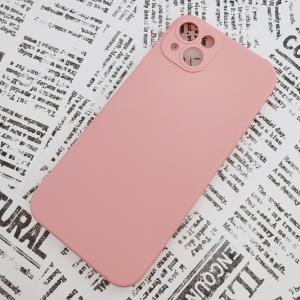 iPhone 14Plus シリコンケース [09] サンドピンク