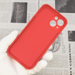 iPhone 15 シリコンケース [01] レッドの詳細画像2