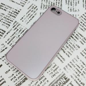 iPhone 7/8/SE ガラス背面シリコンケース [26]ラベンダー
