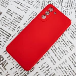Galaxy S21 シリコンケース [1] レッド
