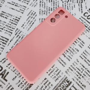 Galaxy S21 シリコンケース [4] ピンク