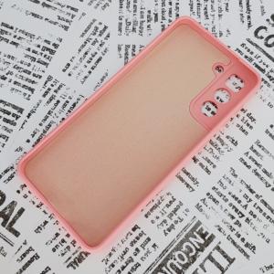 Galaxy S21 シリコンケース [4] ピンクの詳細画像1