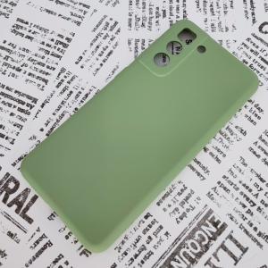 Galaxy S21 シリコンケース [5] グリーン