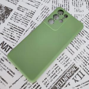 Galaxy S21 Ultra シリコンケース [5] グリーン