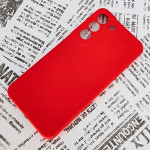 Galaxy S22 シリコンケース [1] レッド