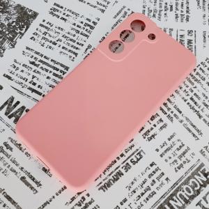 Galaxy S22 シリコンケース [4] ピンク