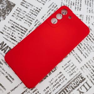 Galaxy S22+ [プラス] シリコンケース [1] レッド