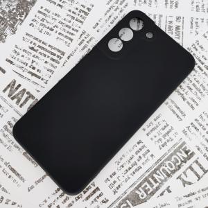 Galaxy S22+ [プラス] シリコンケース [2] ブラック