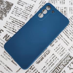 Galaxy S22+ [プラス] シリコンケース [6] サファイアブルー