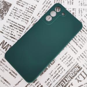 Galaxy S22+ [プラス] シリコンケース [8] ダークグリーン