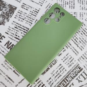 Galaxy S22 Ultra シリコンケース [5] グリーン