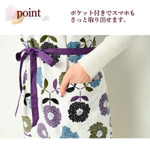 エプロン オシャレ 北欧風 オススメ レディー...の詳細画像2