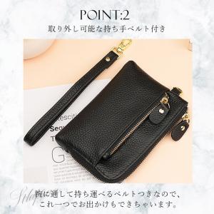本革 小銭入れ カードケース 収納 コイン ク...の詳細画像5