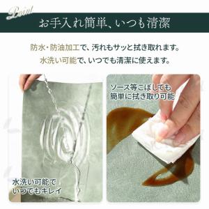 ランチョンマット 洗える レザー 2枚セット ...の詳細画像5