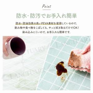 テーブルクロス 撥水 防水 防油 北欧 おしゃ...の詳細画像2
