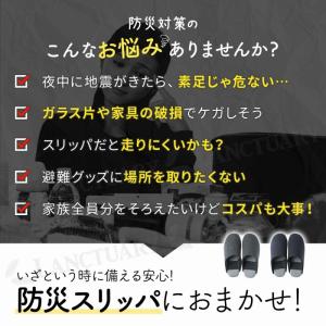 防災スリッパ 折りたたみ 避難グッズ 地震対策...の詳細画像1