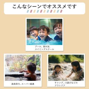 キッズタオルキャップ ヘアキャップ ヘアタオル...の詳細画像3