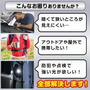 ハンディ LEDライト ペンライト 2個セット...の詳細画像1
