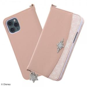 iPhone 11 Pro アナと雪の女王 手帳型 レザー ケース Collet  アナ雪 OTONA_02 ミラー付き カードポケット Dリング付き 可愛い｜lanc