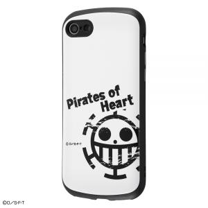 iPhone SE第2世代 SE第3世代 /8/7 ワンピース 耐衝撃ケース MiA ルフィ/海賊旗 液晶保護 カバー 傷に強い