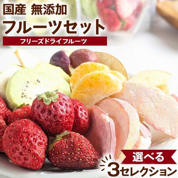 ドライフルーツ フリーズドライ 国産 無添加 砂糖不使用 ギフト お菓子作り チョコ クッキー ケー...