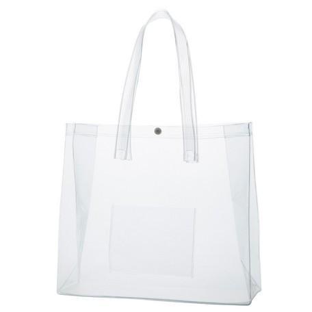 クリアバッグ 透明バッグ 透明ビニールバッグ 幅40cm 高さ35cm マチ13cm MK-4035...