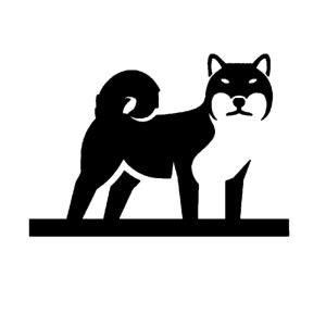 車 ステッカー 柴犬 柴 シバ しば 犬 ドッグ DOG 愛犬 給油口 おもしろ バイク かっこいい カー用品 かわいい シール おしゃれ 転写式 黒 送料無料
