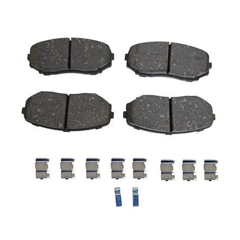 Bendix フロント ブレーキパッド 2007-2015 リンカーンMKX セラミック 低ダストパ...