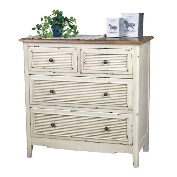 セレクト家具 チェスト 収納 たんす 木製 ホワイト 白 アンティーク フレンチ 北欧 blosso...