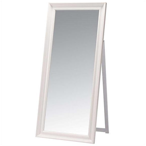 セレクト家具 シンプルデザイン ミラー 　TSM911WH【爆買】