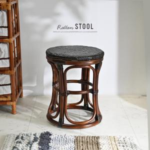 アジアン家具 スツール 木製 丸椅子 いす チェア 玄関 おしゃれ 北欧