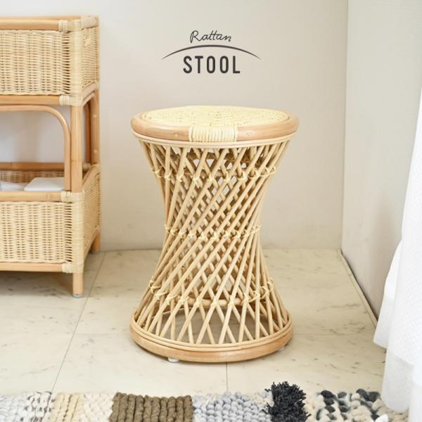 籐の椅子 スツール 腰掛け 脱衣所 脱衣場 玄関 業務用 備品 C4141N【爆買】